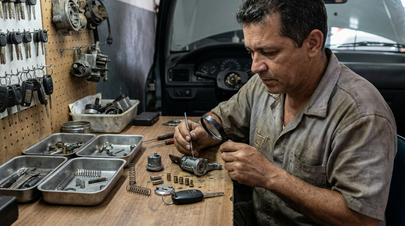 Reparo de Fechadura Automotiva em Serra‑ES